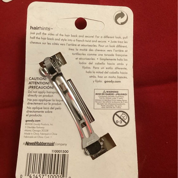 15 barettes Goody Lot New two Colors Hairhints - Picture 3 of 6